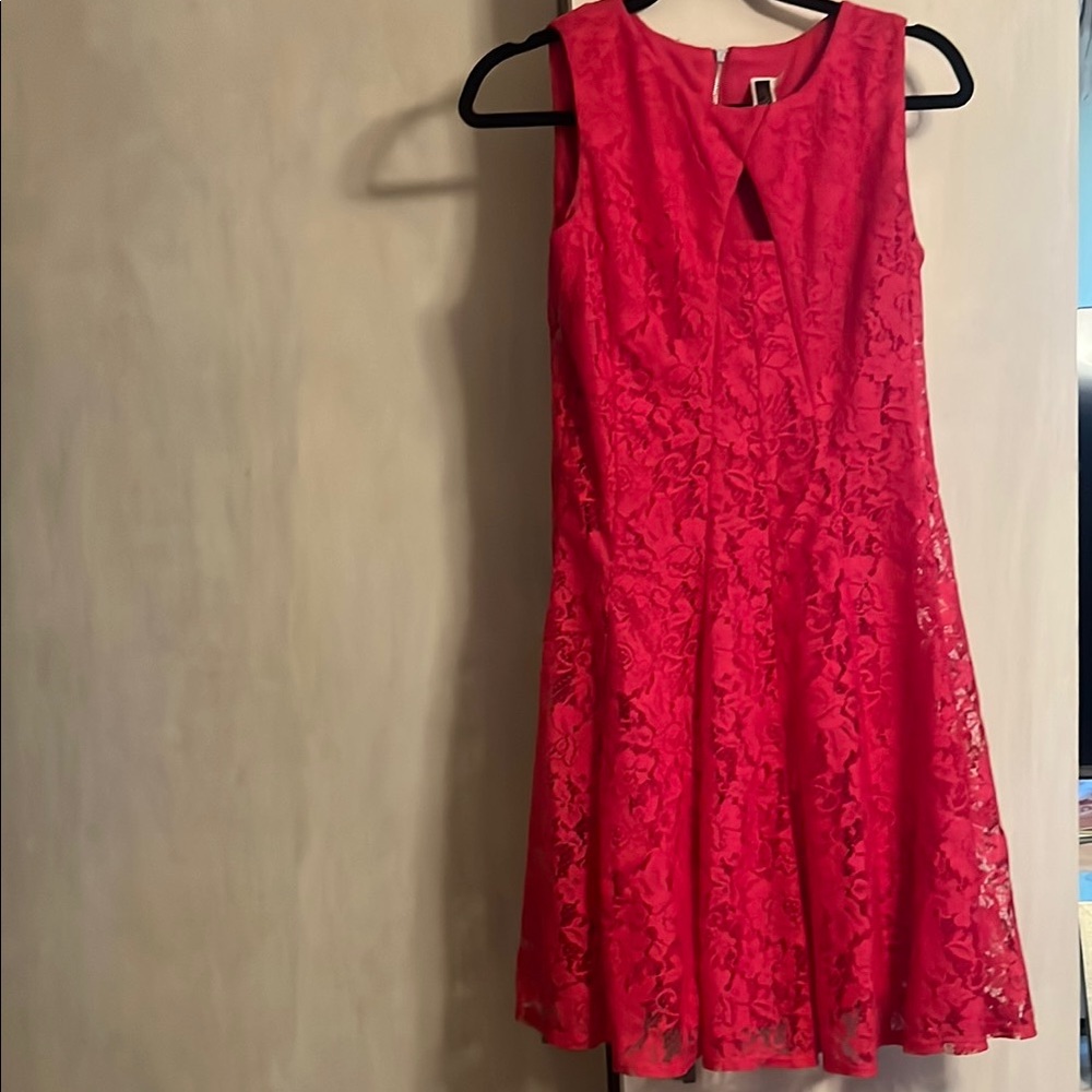 Julian Taylor Vibrant Red Dress